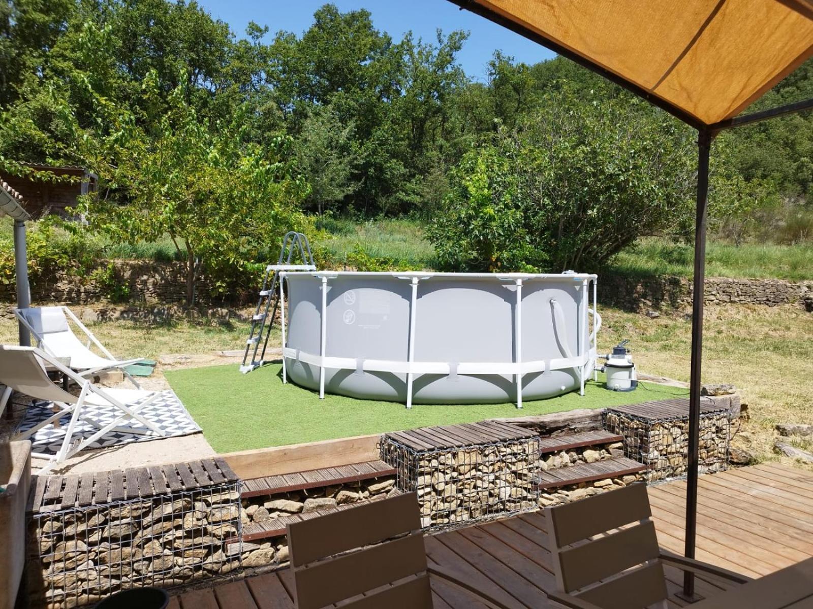 Maison De Vacances, Calme Garanti Saint-Montan Dış mekan fotoğraf